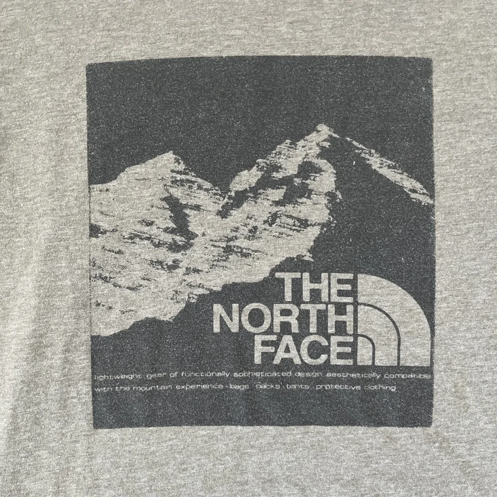 The North Face Mens S T Shirt Brown Heather Short Sleeve